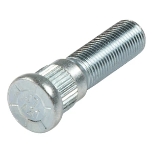 Wheel lug stud (.617 knurl), 2-7k