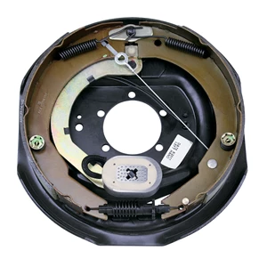 Electric brake assembly self adjust, left, 5.2-8k (12" x 2")