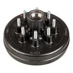 Lippert 134543 Hub drum with 9/16" studs (8 on 6-1/2"), 7k