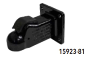 2 5/16" EZ Latch Composite Handle, Flat Mount 5/8” Holes, Black