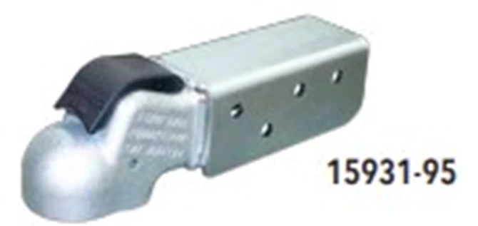 Demco 15931-95 2-5/16" Coupler, 21K Cast Tube Mnt, EZ Latch Composite Handle, Bolt On 3" Tongue