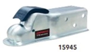 2" Coupler, EZ Latch Composite Handle, 3 Hole Bolt on 3" Tongue