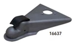 Demco 16637-81 Coupler 2-5/16" 50° 12.5K EZ Latch Composite Handle, A-Frame Weld on with Jack Hole