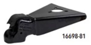 2" Cast Head A-Frame Coupler, Black