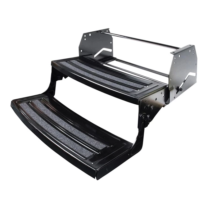 Lippert 432682 24" RADIUS DOUBLE STEP (RETAIL PACKAGING)