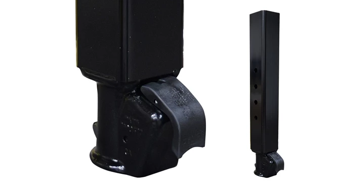 17839-81 DEMCO - Square Gooseneck Coupler, Inner Pipe, EZ Latch, 30K