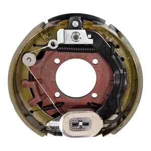 Electric brake assembly, right (12.25" x 3.38"), 8k