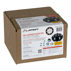 AP KIT - 545 IDLER HUB 3.5K 1/2 STUD COMPLETE PRE GREASED KIT