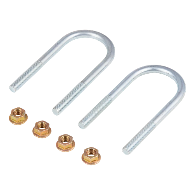 2024117444 Lippert Axle U-Bolt & Nut Kit - 3/8"-24 x 4.38", 1.75" Tube