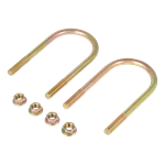 2024117447 Lippert Axle U-Bolt & Nut Kit - 1/2"-20 x 6.5", 3" Tube