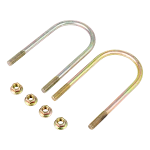 Lippert Axle U-Bolt & Nut Kit - 9/16"-18 x 6.625", 3" Tube