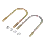 2024117450 Lippert Axle U-Bolt & Nut Kit - 5/8"-11 x 8.75", 4" Tube
