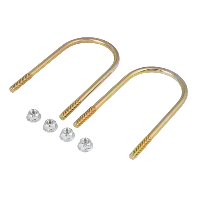 2024117451 Lippert Axle U-Bolt & Nut Kit - 5/8"-11 x 10", 5" Tube