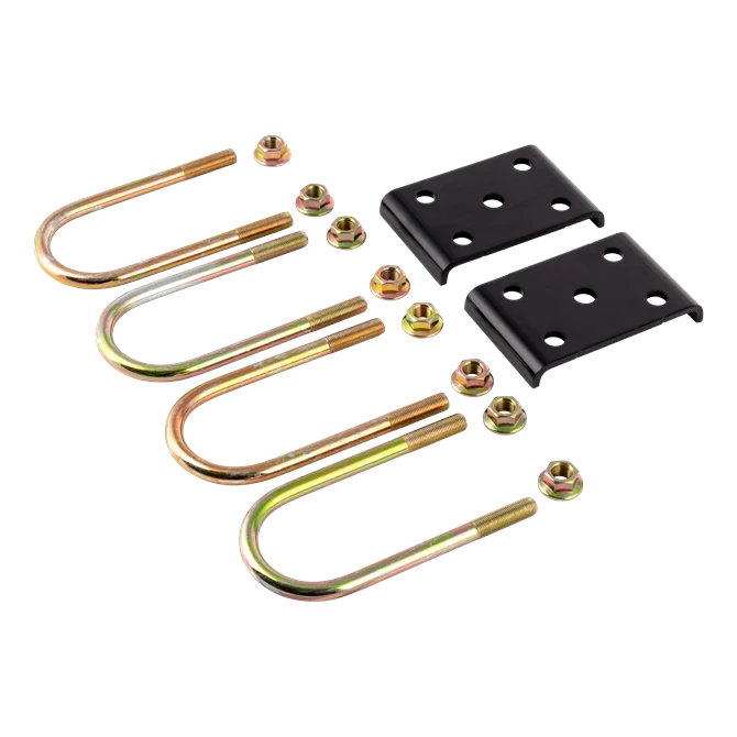 2024118832 Lippert Axle U-Bolt Mounting Kit - 8,000-lb. Axles, 3" Axle Tube, 9/16"-18 Thread Size, 7-1/4" Length