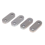 2024120108 Lippert Shackle Links - 1/2" Thickness, 2-1/4" Center-to-Center (4-Pack)