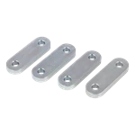 2024120109 Lippert Shackle Links - 1/2" Thickness, 3-1/8" Center-to-Center (4-Pack)