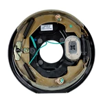 Lippert 297956 10'' x 2.25'' LH Electric Brake Assembly, 4-Bolt: 3500# axle (Retail Box)
