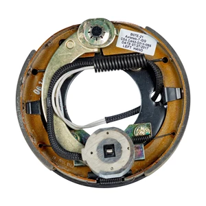 7" x 1.25" LH Electric Brake Assembly, 2200# axle (Retail Box)