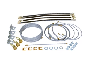Tandem Torsion Axle Kit, 193" Main Line with 66" and 17" Lines
