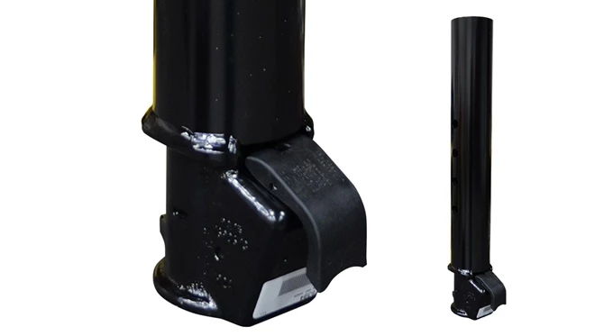 6394 DEMCO - Round Gooseneck Coupler, Inner Pipe, EZ Latch, 30K