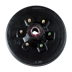 12" Brake Hub Assembly 6-5.5 BC; 1/2" stud; 6000# (Retail Box)
