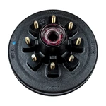 Lippert 814203 12" Brake Hub Assembly 8-6.5 BC; 1/2" stud; 7000# (Retail Box)