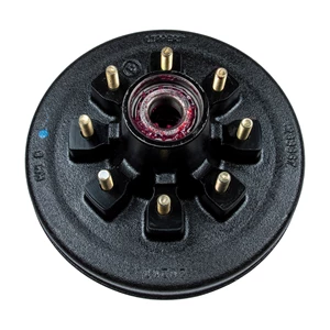 12" Brake Hub Assembly 8-6.5 BC; 1/2" stud; 7000# (Retail Box)
