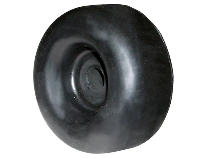 B1001 Buyers - Round Rubber Bumper - 2-1/2 Diameter x 1 Inch High - Black