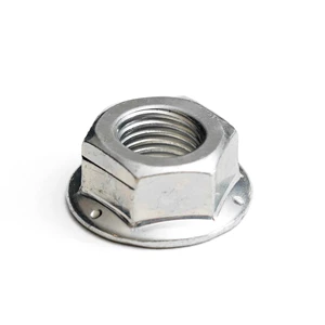 7/16 Flange Nut, Zinc