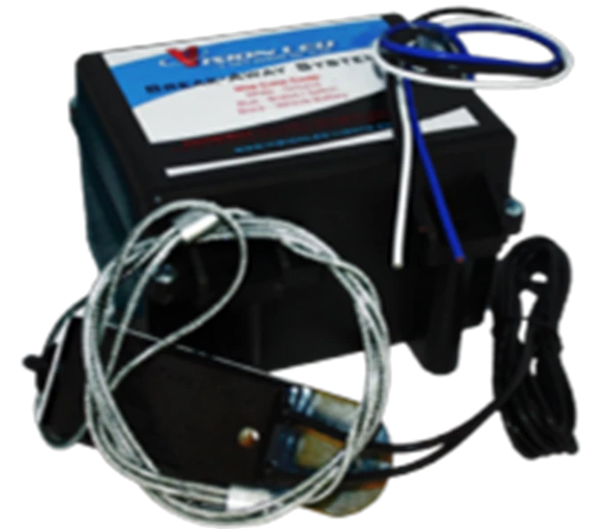 Vision LED PTC-BAK-C Breakaway Kit Side Load, Includes Battery Box, Battery, Switch, Charger and Wire Leads