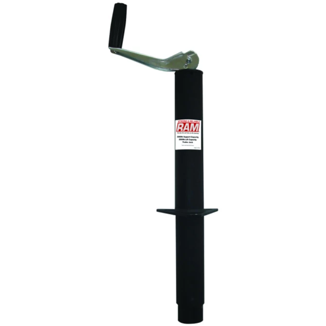 TJA-2000-B RAM - 2000# A-frame Jack, Top Wind, Black 