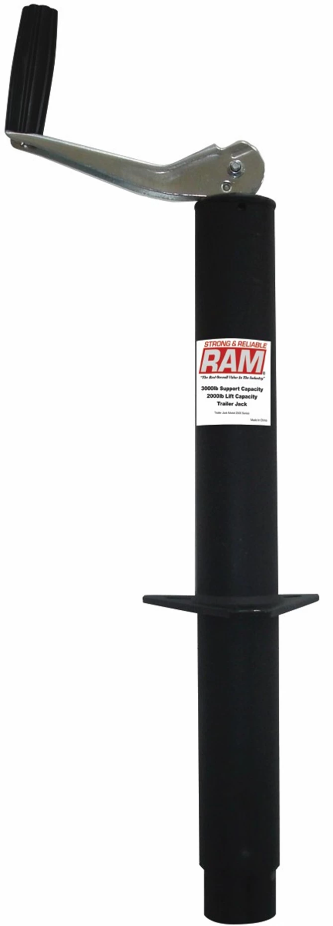 TJA-5000-B RAM - 5000# A-frame Jack, Top Wind, Black