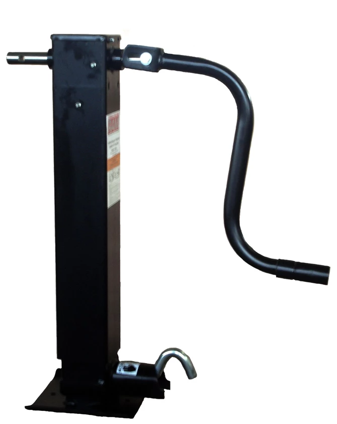 TJD-12000SP-R2 RAM - Heavy Duty Square Jack, 12000# Support Capacity, 10,000# Lift Capacity, w/ Spring Return, Handle and Handle Clip, Side Pin