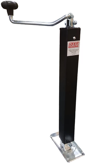 RAM - Square Drop Leg Jack, 5000# Capacity, Top Wind