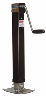 TJD-7000S RAM - Heavy Duty Drop Leg Jack, Side Wind, 8000# Support Capacity, 7000# Lift Capacity